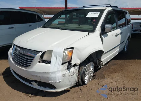 2012 Chrysler Town & Country Limited z USA, uszkodzony, nr VIN 2C4RC1GG9CR175252